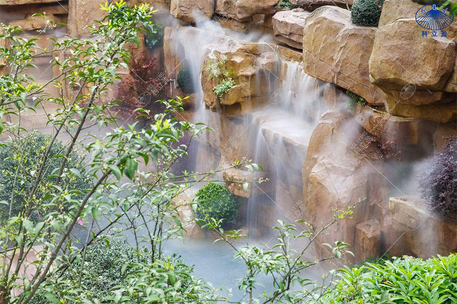 假山公園人造霧工程,湖南生態(tài)園林景觀人造霧系統(tǒng)公園人造霧主