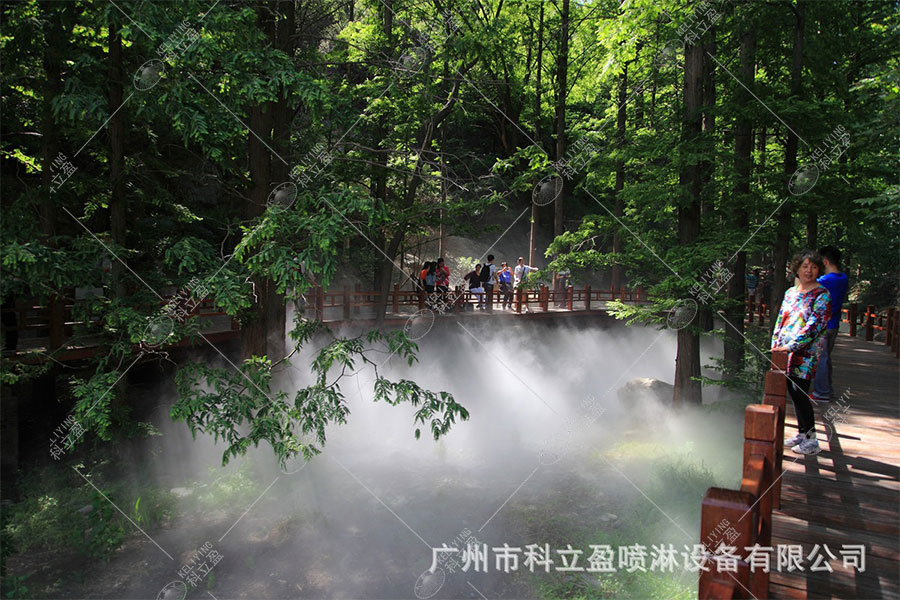 園林霧森景觀造霧機,冷霧霧森系統(tǒng)項目